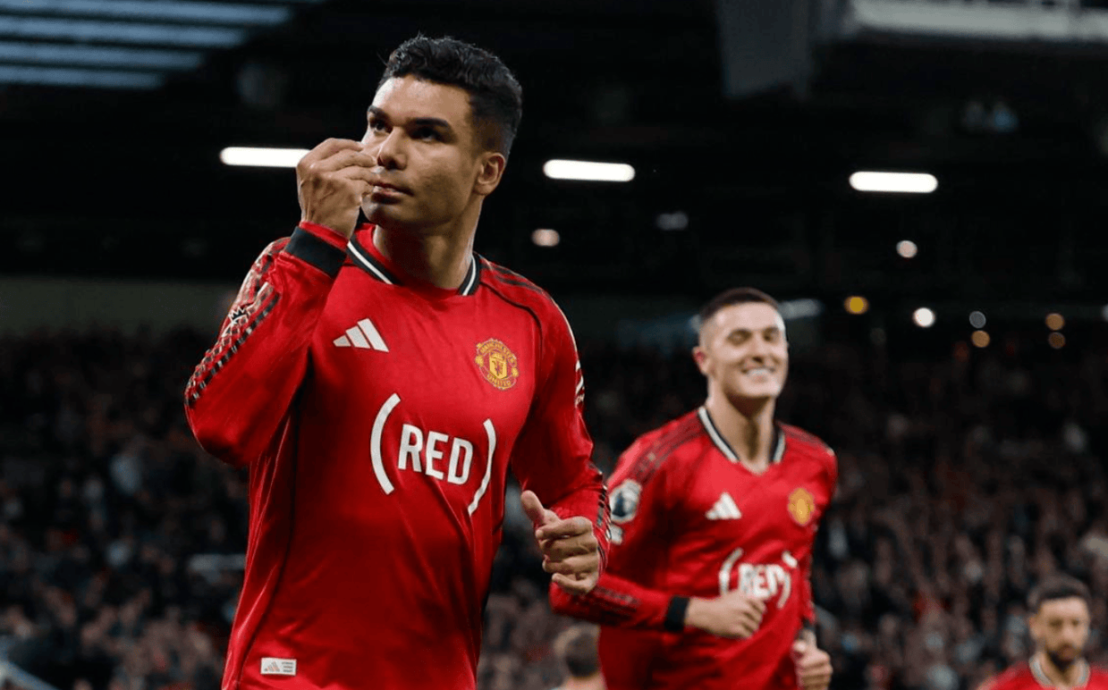 2-1！曼联两连胜：领先利物浦3分，卡塞米罗进球：赛季轰入9球